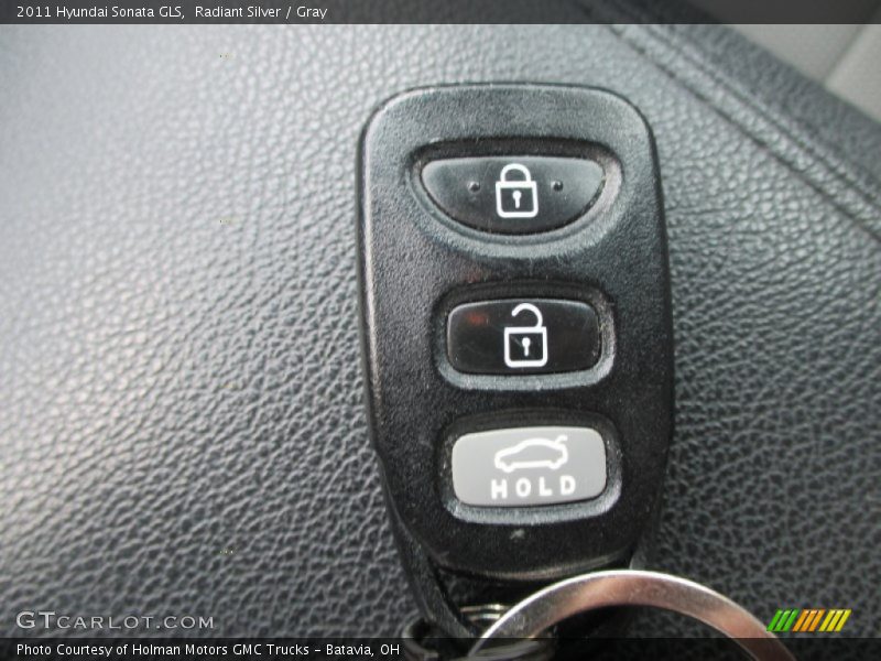 Radiant Silver / Gray 2011 Hyundai Sonata GLS
