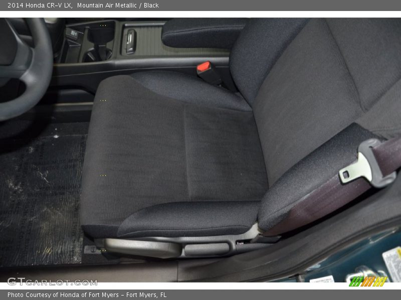 Mountain Air Metallic / Black 2014 Honda CR-V LX