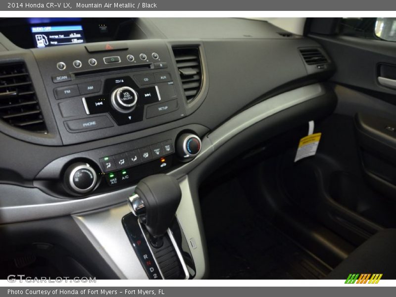 Mountain Air Metallic / Black 2014 Honda CR-V LX