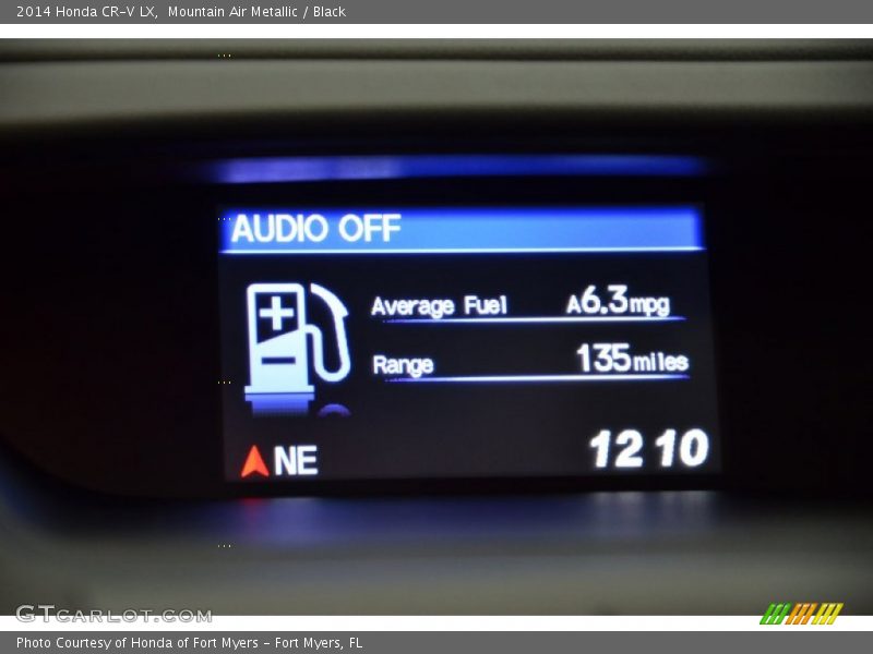 Mountain Air Metallic / Black 2014 Honda CR-V LX