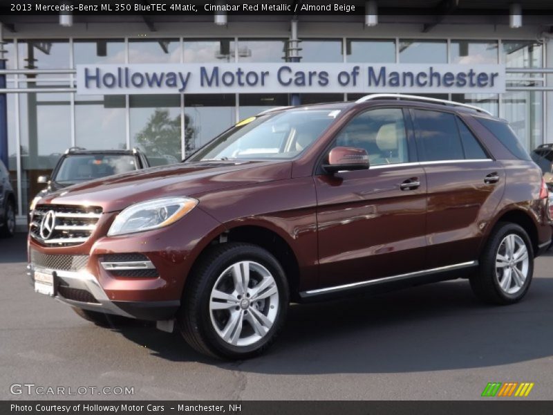 Cinnabar Red Metallic / Almond Beige 2013 Mercedes-Benz ML 350 BlueTEC 4Matic