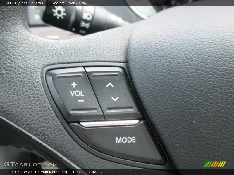 Radiant Silver / Gray 2011 Hyundai Sonata GLS