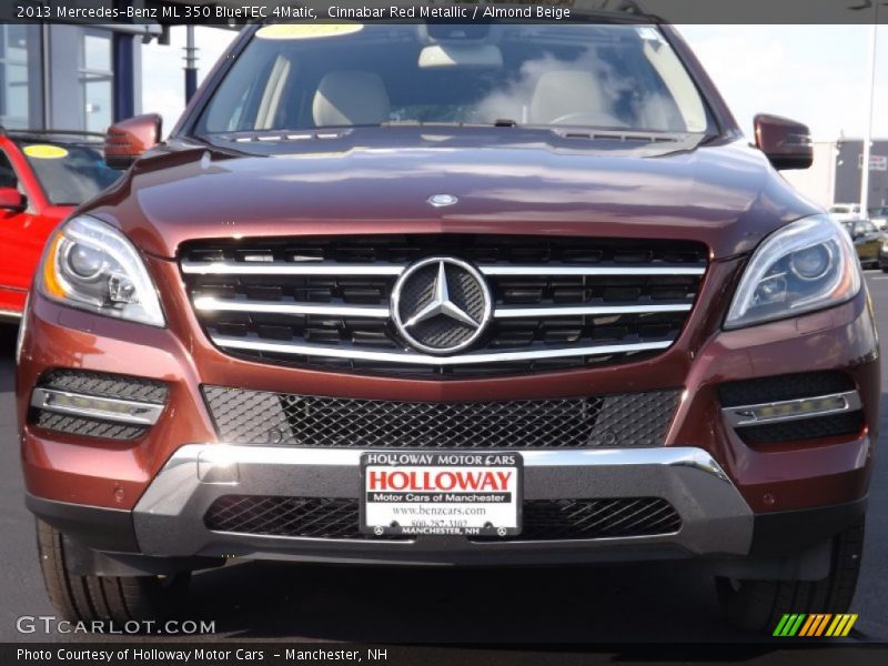 Cinnabar Red Metallic / Almond Beige 2013 Mercedes-Benz ML 350 BlueTEC 4Matic