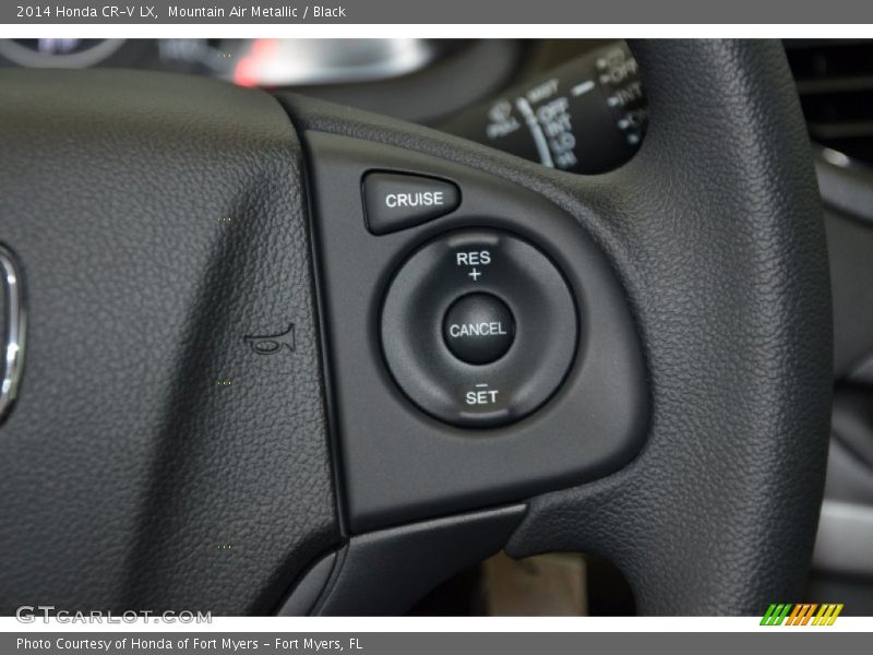 Mountain Air Metallic / Black 2014 Honda CR-V LX