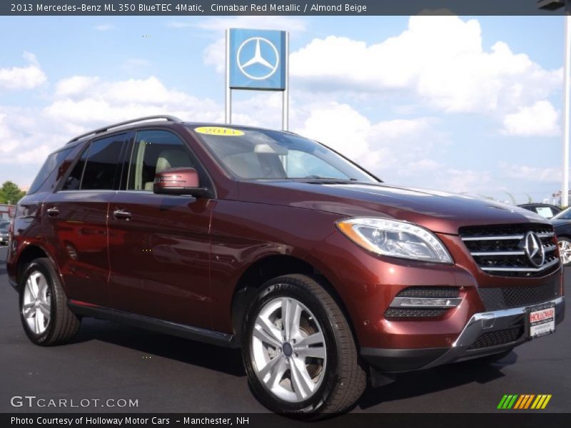 Cinnabar Red Metallic / Almond Beige 2013 Mercedes-Benz ML 350 BlueTEC 4Matic