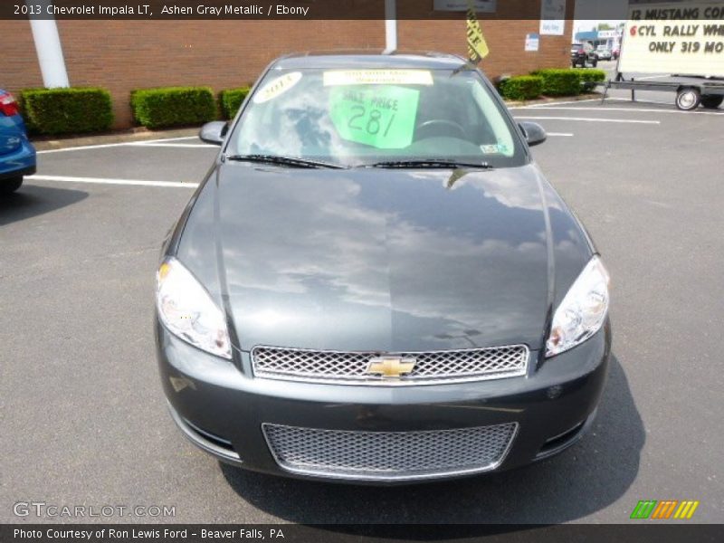 Ashen Gray Metallic / Ebony 2013 Chevrolet Impala LT