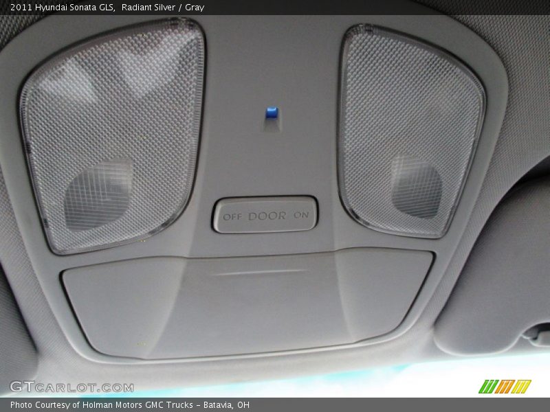 Radiant Silver / Gray 2011 Hyundai Sonata GLS