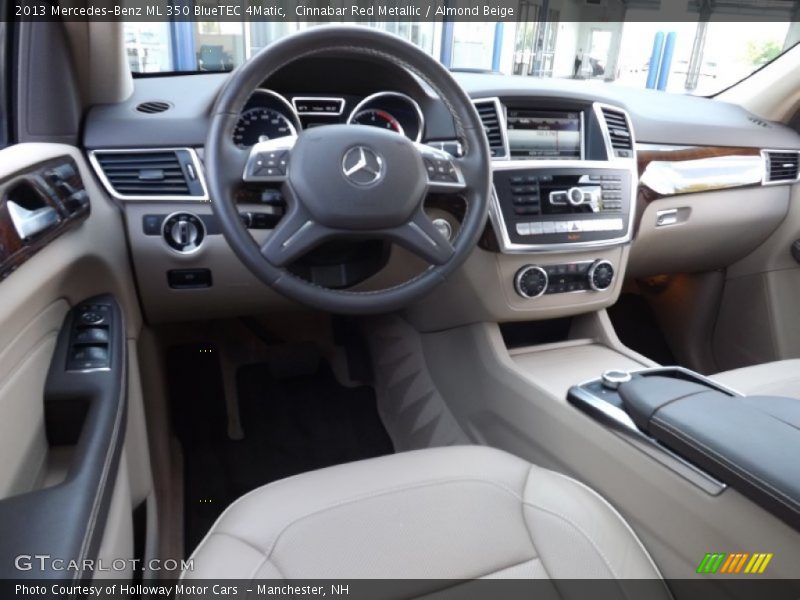 Cinnabar Red Metallic / Almond Beige 2013 Mercedes-Benz ML 350 BlueTEC 4Matic