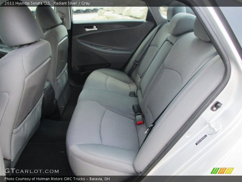 Radiant Silver / Gray 2011 Hyundai Sonata GLS