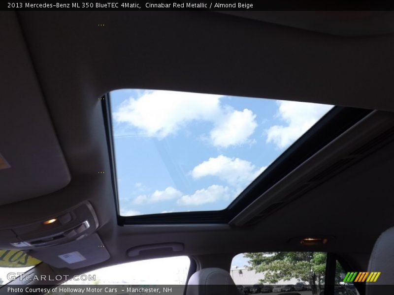Cinnabar Red Metallic / Almond Beige 2013 Mercedes-Benz ML 350 BlueTEC 4Matic