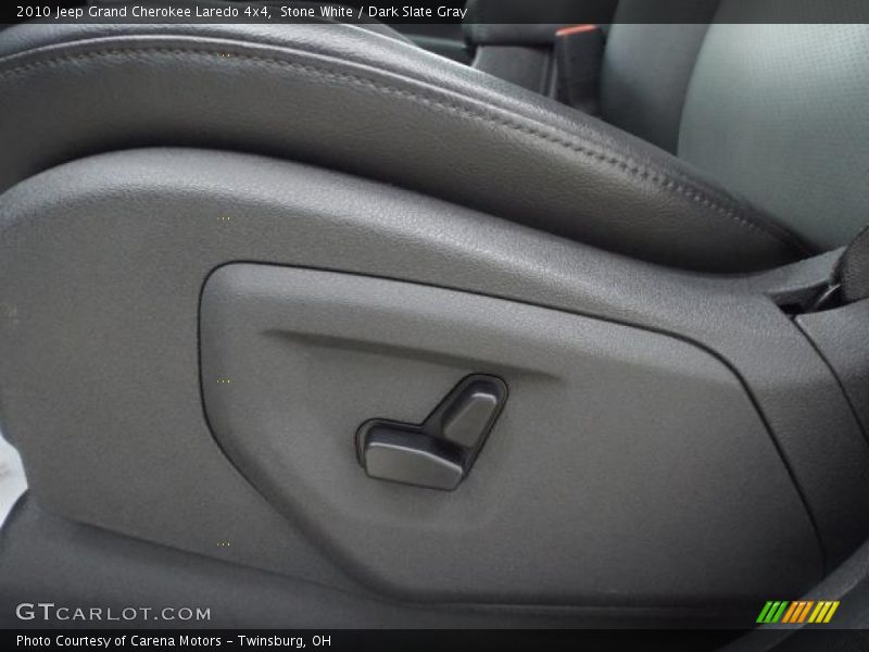 Stone White / Dark Slate Gray 2010 Jeep Grand Cherokee Laredo 4x4