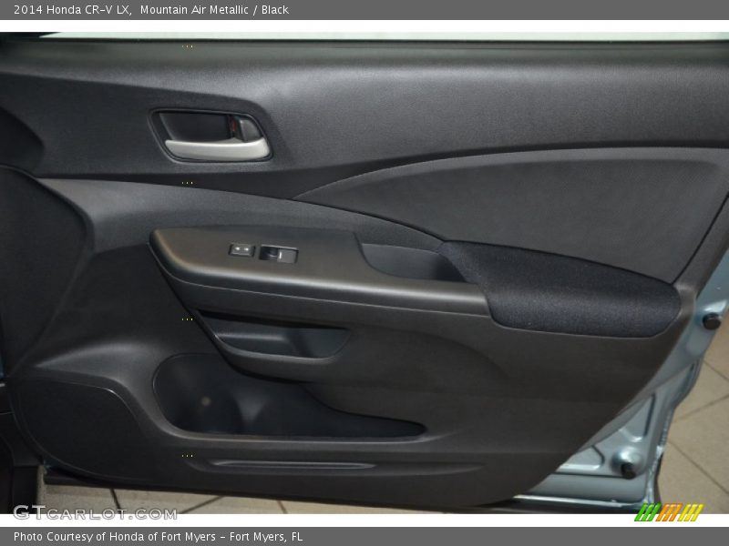 Mountain Air Metallic / Black 2014 Honda CR-V LX