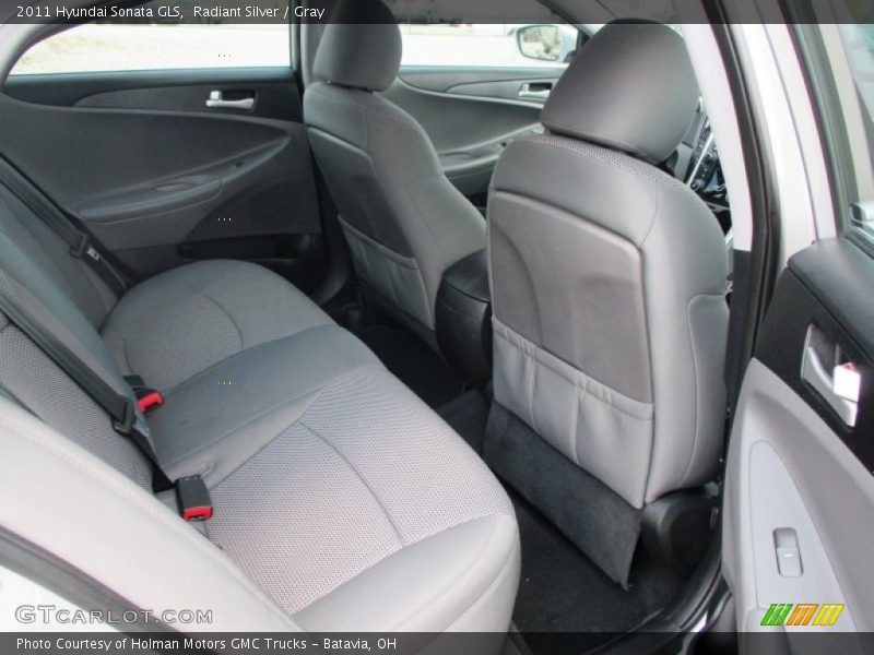 Radiant Silver / Gray 2011 Hyundai Sonata GLS
