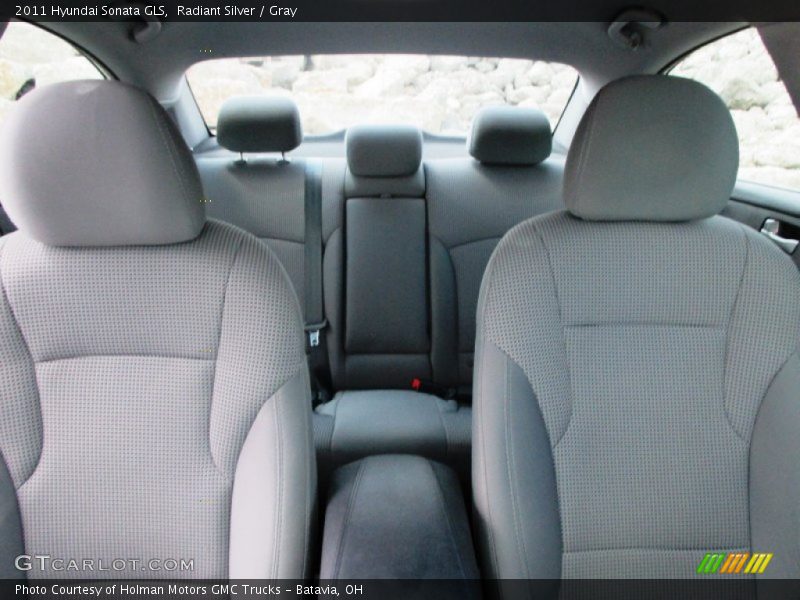 Radiant Silver / Gray 2011 Hyundai Sonata GLS