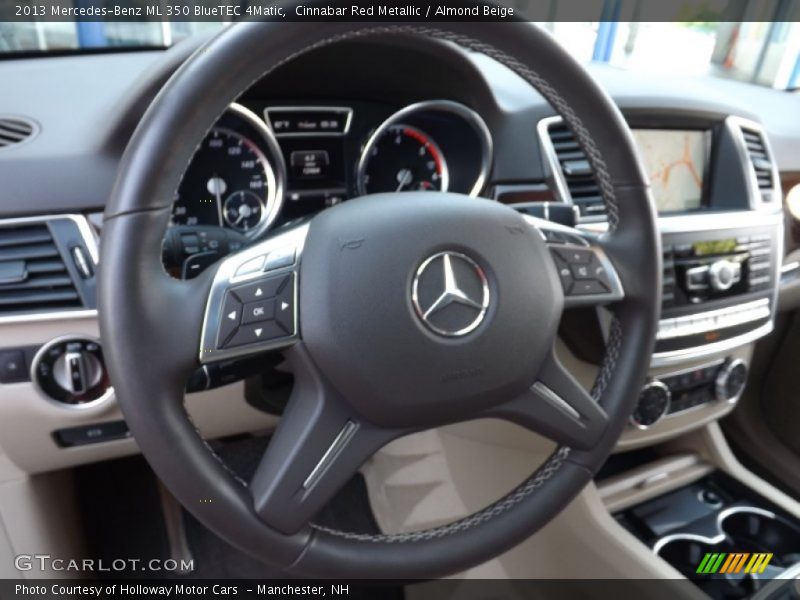 Cinnabar Red Metallic / Almond Beige 2013 Mercedes-Benz ML 350 BlueTEC 4Matic