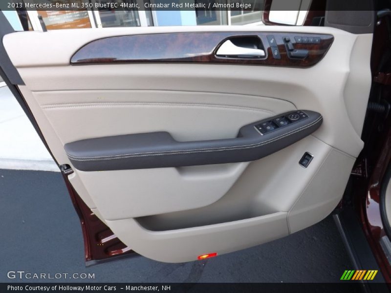 Cinnabar Red Metallic / Almond Beige 2013 Mercedes-Benz ML 350 BlueTEC 4Matic