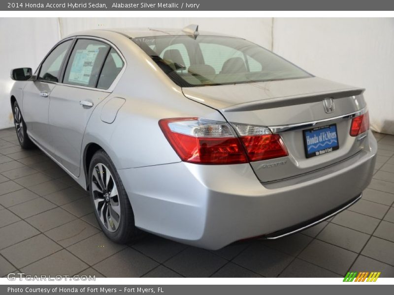 Alabaster Silver Metallic / Ivory 2014 Honda Accord Hybrid Sedan