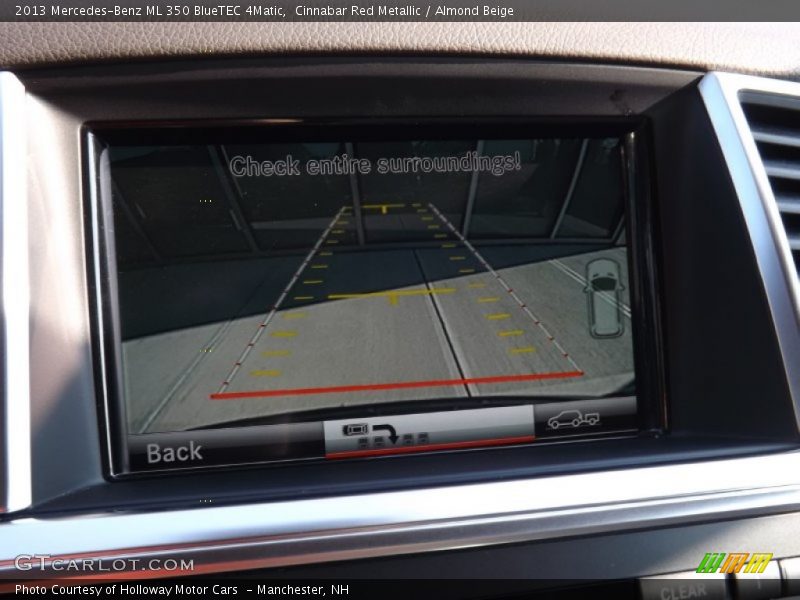 Cinnabar Red Metallic / Almond Beige 2013 Mercedes-Benz ML 350 BlueTEC 4Matic