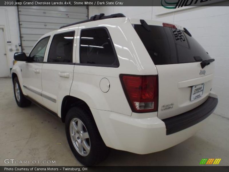 Stone White / Dark Slate Gray 2010 Jeep Grand Cherokee Laredo 4x4