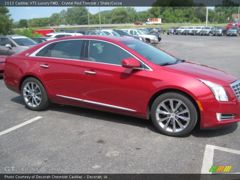 Crystal Red Tintcoat / Shale/Cocoa 2013 Cadillac XTS Luxury FWD