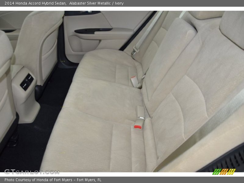Alabaster Silver Metallic / Ivory 2014 Honda Accord Hybrid Sedan