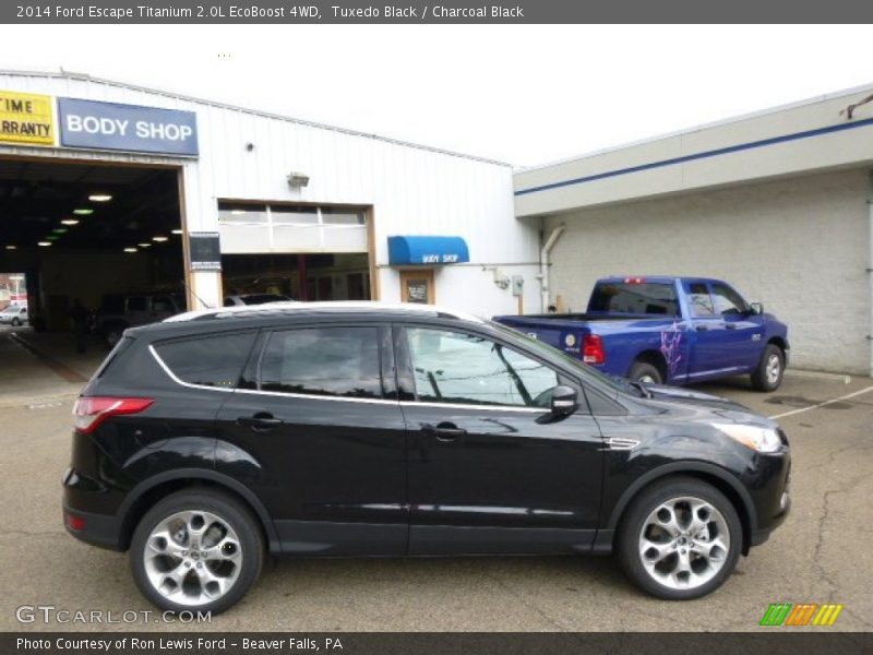 Tuxedo Black / Charcoal Black 2014 Ford Escape Titanium 2.0L EcoBoost 4WD