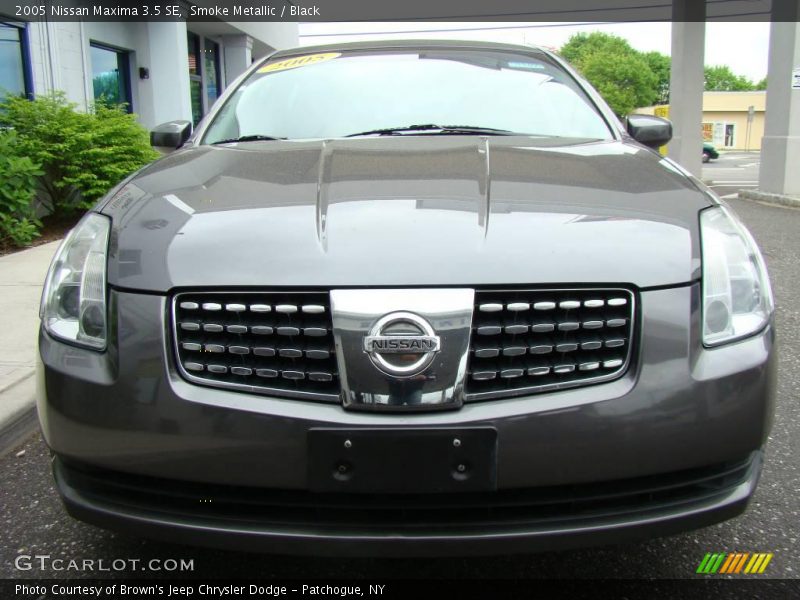 Smoke Metallic / Black 2005 Nissan Maxima 3.5 SE