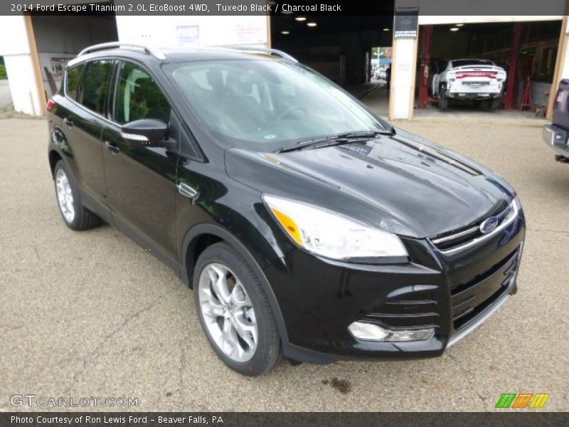 Tuxedo Black / Charcoal Black 2014 Ford Escape Titanium 2.0L EcoBoost 4WD