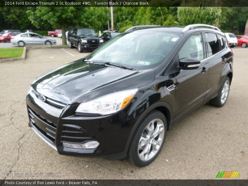 Tuxedo Black / Charcoal Black 2014 Ford Escape Titanium 2.0L EcoBoost 4WD