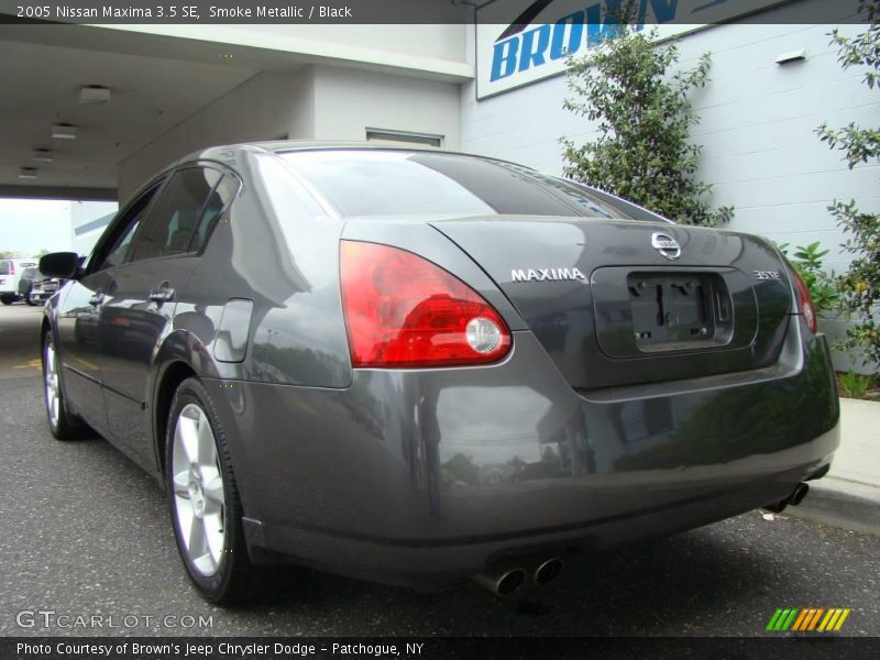 Smoke Metallic / Black 2005 Nissan Maxima 3.5 SE