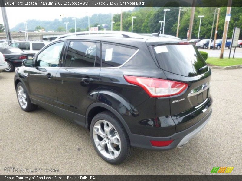 Tuxedo Black / Charcoal Black 2014 Ford Escape Titanium 2.0L EcoBoost 4WD