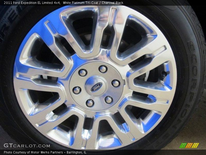 White Platinum Tri-Coat / Charcoal Black 2011 Ford Expedition EL Limited 4x4