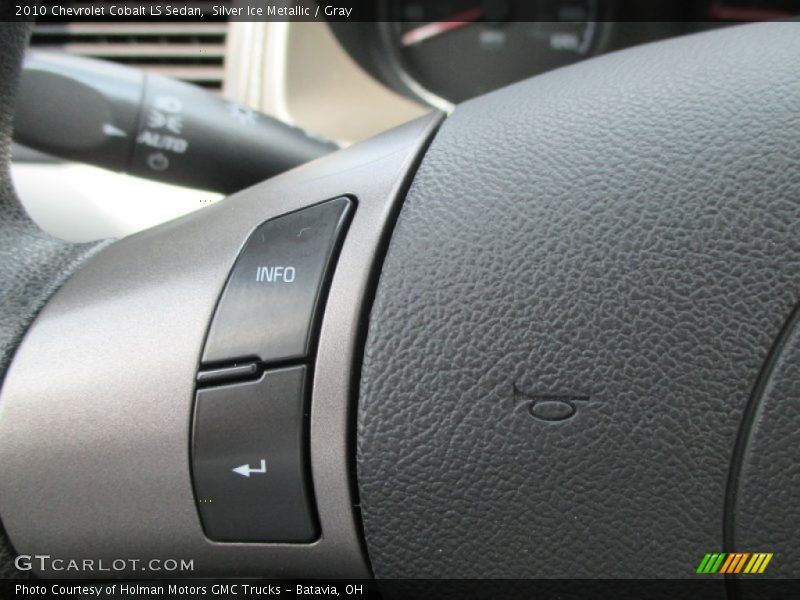 Silver Ice Metallic / Gray 2010 Chevrolet Cobalt LS Sedan