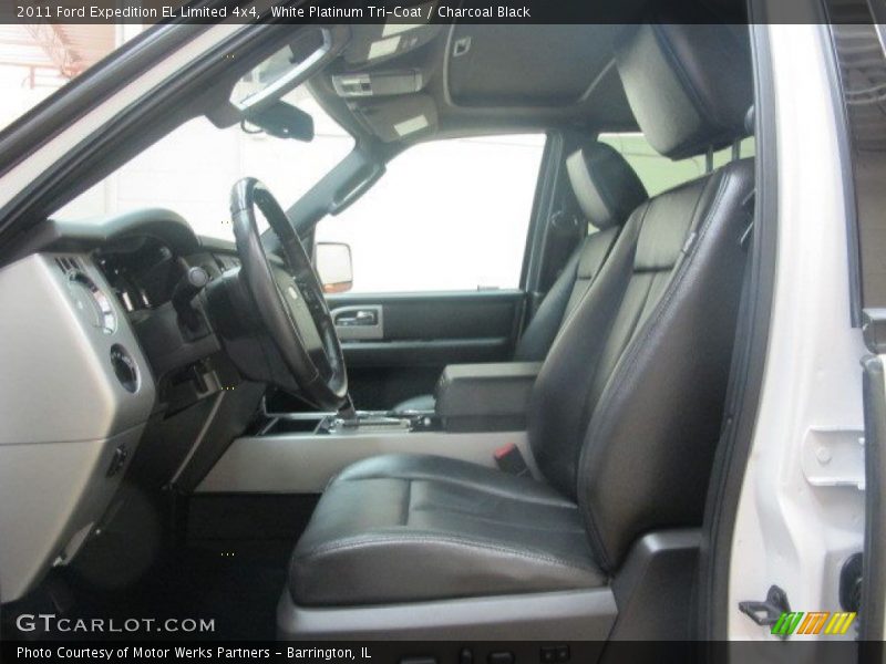 White Platinum Tri-Coat / Charcoal Black 2011 Ford Expedition EL Limited 4x4