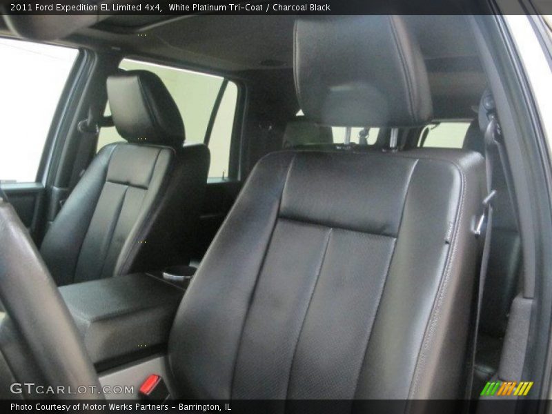 White Platinum Tri-Coat / Charcoal Black 2011 Ford Expedition EL Limited 4x4