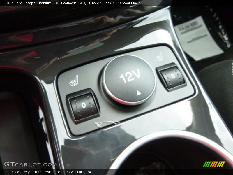 Tuxedo Black / Charcoal Black 2014 Ford Escape Titanium 2.0L EcoBoost 4WD