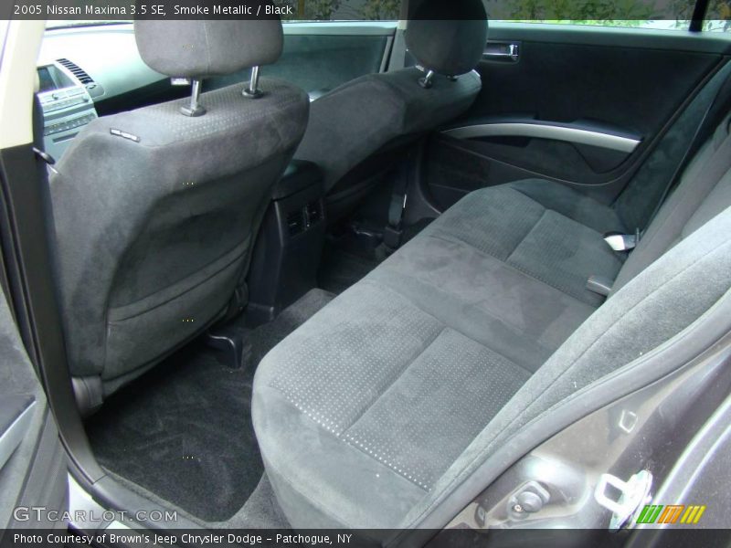 Smoke Metallic / Black 2005 Nissan Maxima 3.5 SE