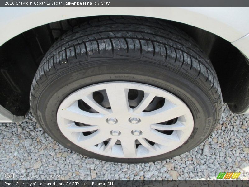 Silver Ice Metallic / Gray 2010 Chevrolet Cobalt LS Sedan