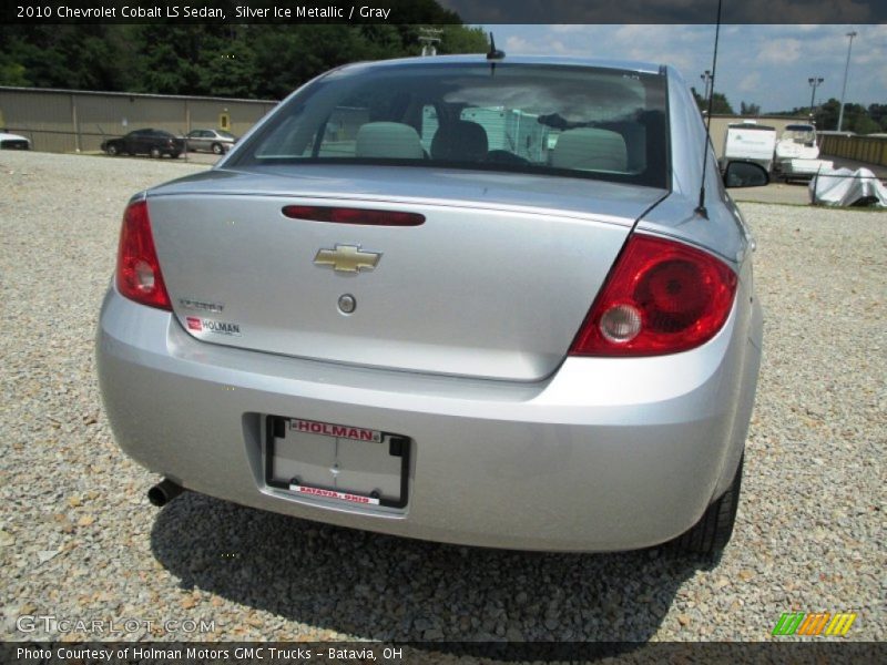 Silver Ice Metallic / Gray 2010 Chevrolet Cobalt LS Sedan