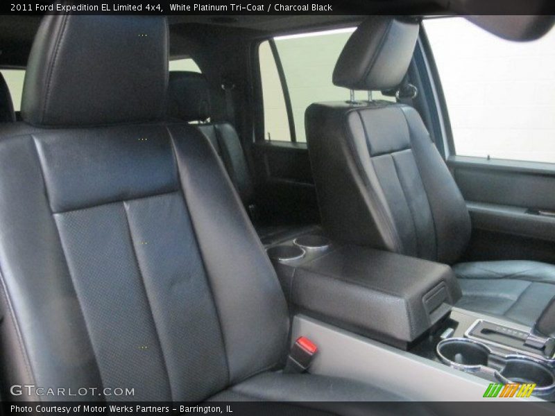 White Platinum Tri-Coat / Charcoal Black 2011 Ford Expedition EL Limited 4x4