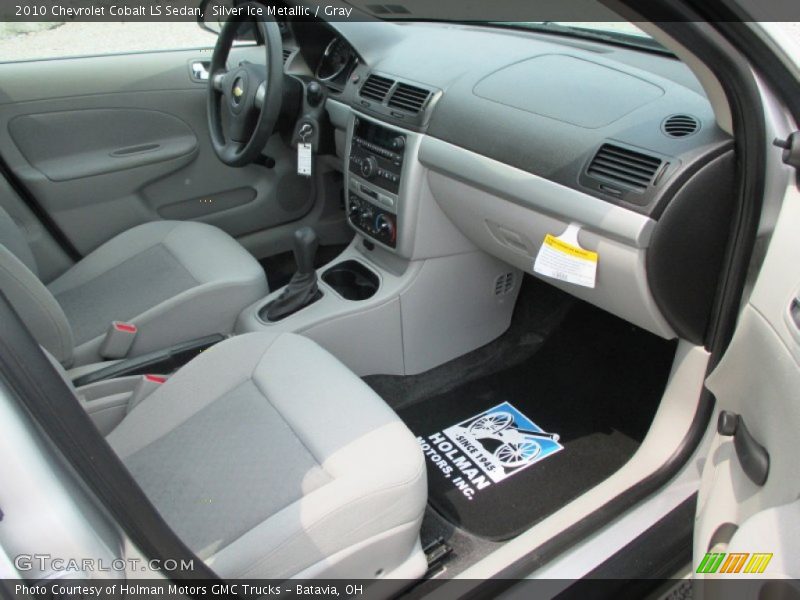Silver Ice Metallic / Gray 2010 Chevrolet Cobalt LS Sedan