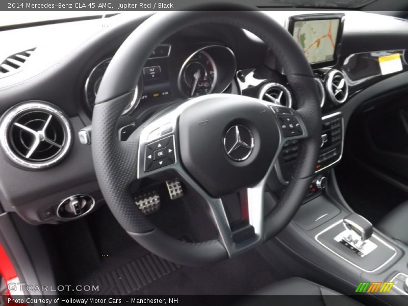 Jupiter Red / Black 2014 Mercedes-Benz CLA 45 AMG