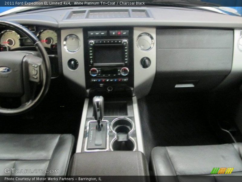 White Platinum Tri-Coat / Charcoal Black 2011 Ford Expedition EL Limited 4x4