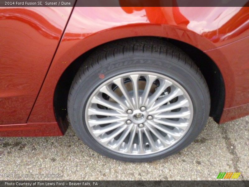 Sunset / Dune 2014 Ford Fusion SE