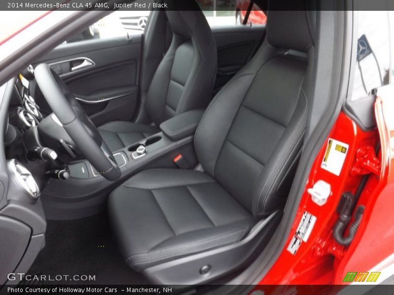 Front Seat of 2014 CLA 45 AMG