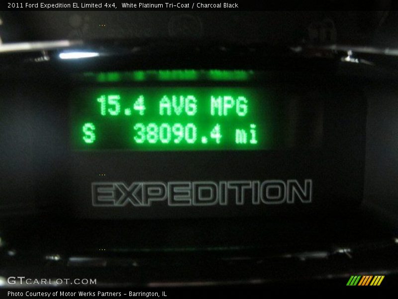 White Platinum Tri-Coat / Charcoal Black 2011 Ford Expedition EL Limited 4x4
