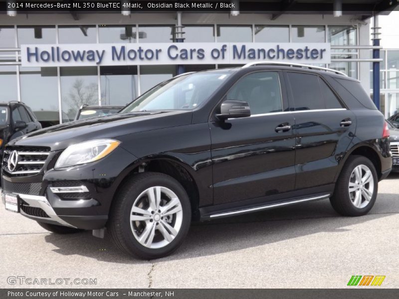Obsidian Black Metallic / Black 2014 Mercedes-Benz ML 350 BlueTEC 4Matic