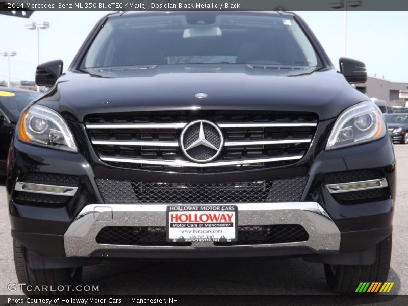 Obsidian Black Metallic / Black 2014 Mercedes-Benz ML 350 BlueTEC 4Matic