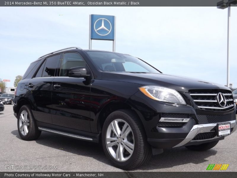 Obsidian Black Metallic / Black 2014 Mercedes-Benz ML 350 BlueTEC 4Matic