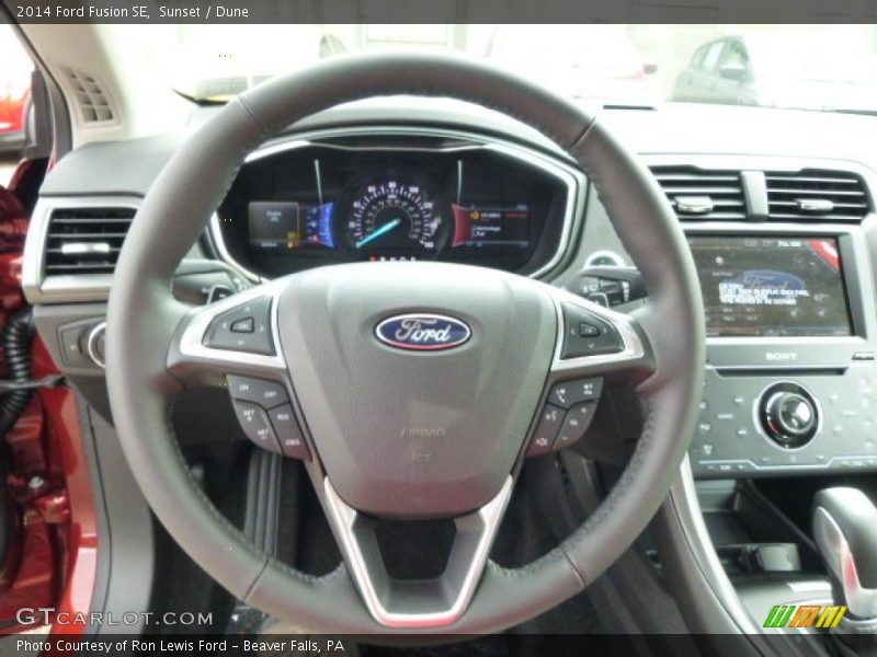 Sunset / Dune 2014 Ford Fusion SE